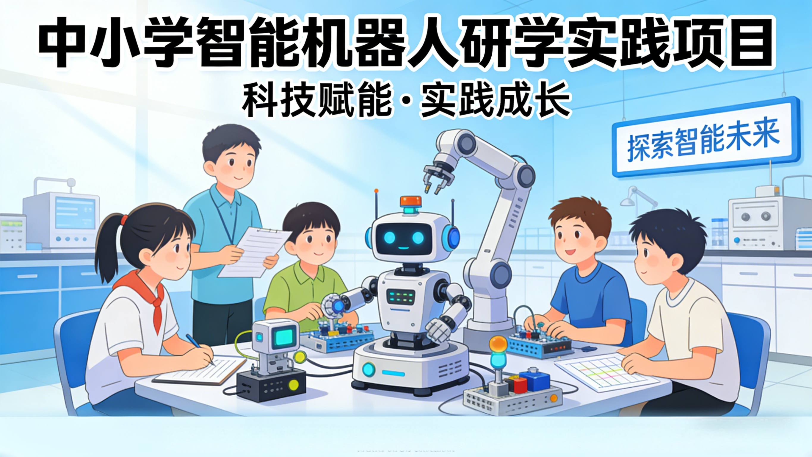 中小学：智能机器人研学实践项目